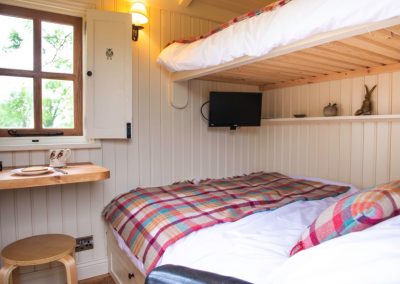 Morndyke Shepherds Huts Bed with Window